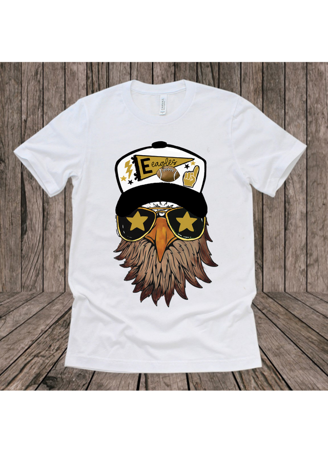 Truckin Eagle Tee